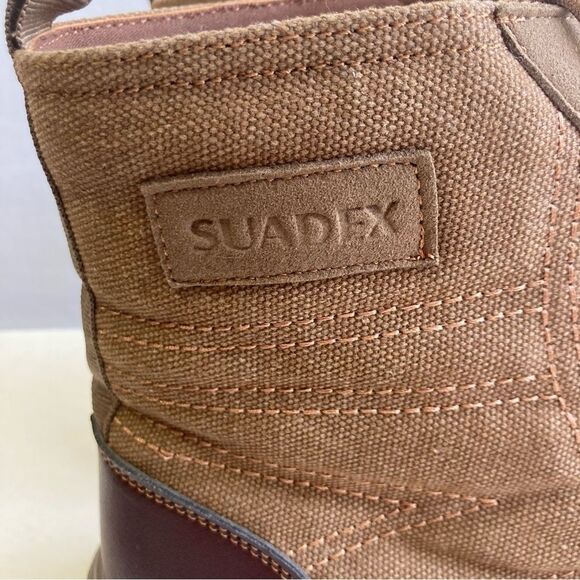 DUNE SUADEX Steel Toe Military Safety Boots Khaki Lace Up Lightweight Size 44 EU main image 8
